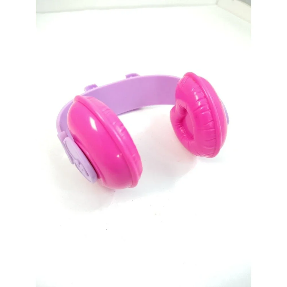 Shopkins Super Mall Headphones Replacement Parts Pink Hearts